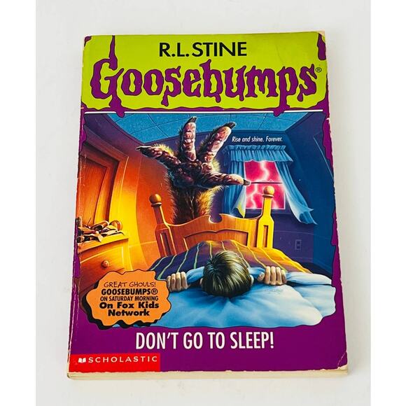 Goosebumps Ser. #54: Don't Go To Sleep! Paperback Book by R. L. Stine 1997 - Picture 1 of 7